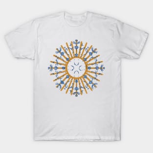 mandala Clamber Paint T-Shirt